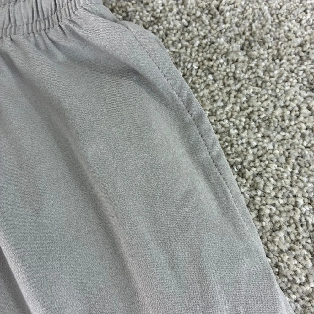 Real‎ Essentials Womens 2XL Wide Leg Cropped Lounge Pants Drawstring Stretch